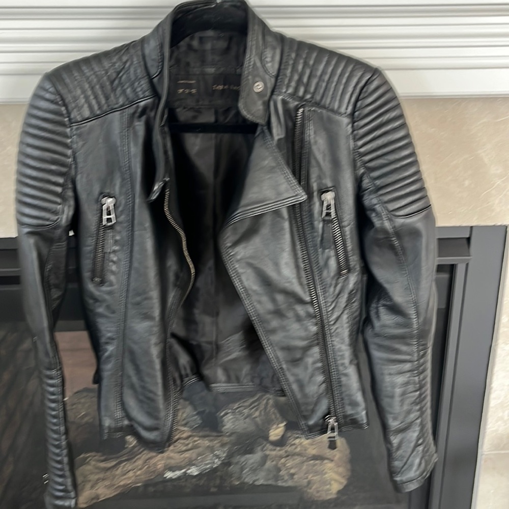 Zara Moto Leather Jacket